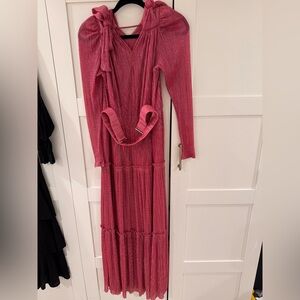 Sabina Musayev Metallic Dress